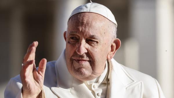A number of co<em></em>nservative Catholic bishops and high-profile commentators have criticised Pope Francis on Twitter (file pic)