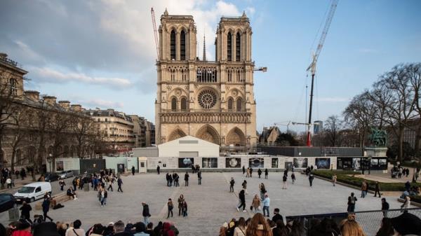 The Notre-Dame Cathedral is on track to reopen on 8 December