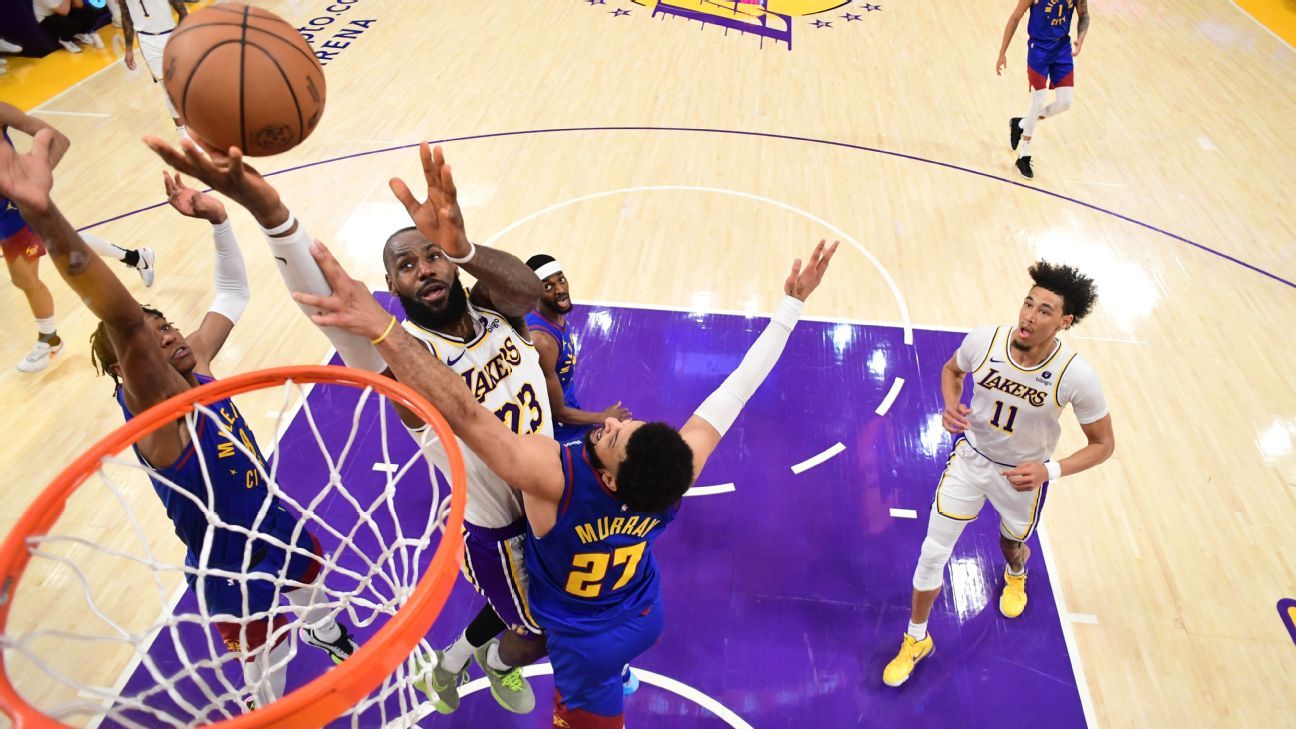 Nuggets x Lakers: wher<em></em>e to watch live, time and lineups for Game 2